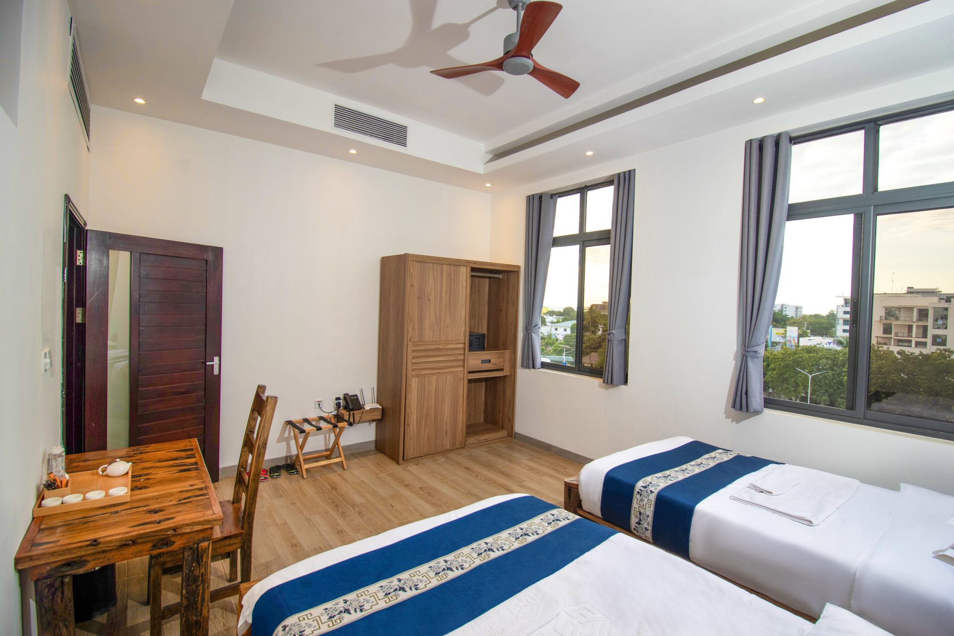 The Twin Suite at Tanzanite Serviced Apartments: Perfect for Shared Comfort & Independence